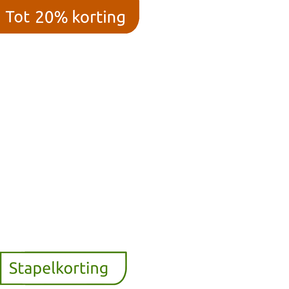 Accessibility stapelkorting tot 20procent