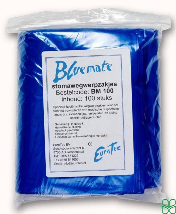 Bluemate Stoma Wegwerpzakje 100 Stuks