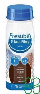 Fresubin 2 Kcal Fibre Chocolade Flesjes 4 x 200ml