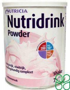 Nutricia Nutridrink Powder Aardbei Shake 335g