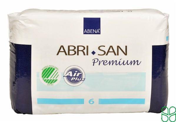 ABRI-SAN Premium 6 Inlegger Licht Blauw Eco 34 Stuks