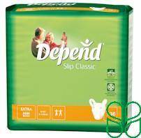 Depend Slip Classic Heupbandslip Extra Plus 30 Stuks