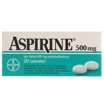 Aspirine 500mg Tabletten 20 stuks