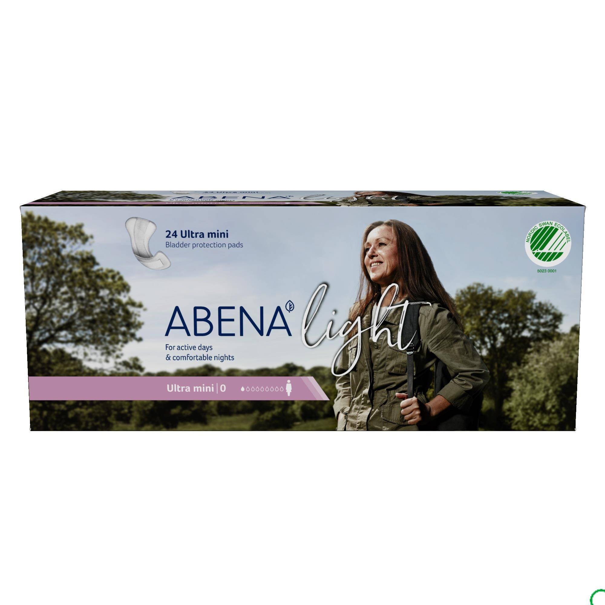 Abena Light Ultra Mini Inlegger 8X20cm Eco 24 Stuks