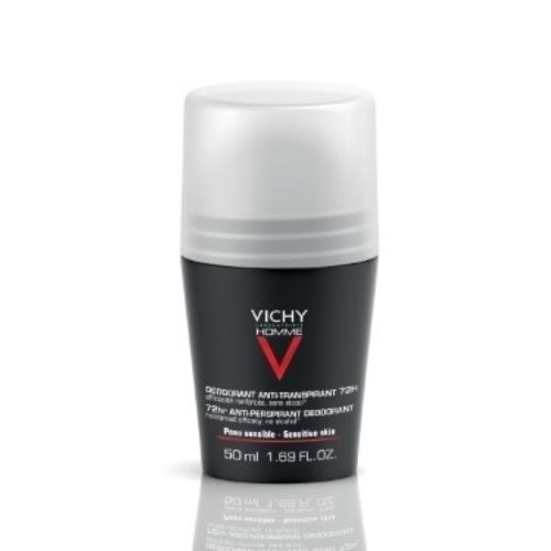 Vichy Homme Deodorant Roller 72 uur 50ml