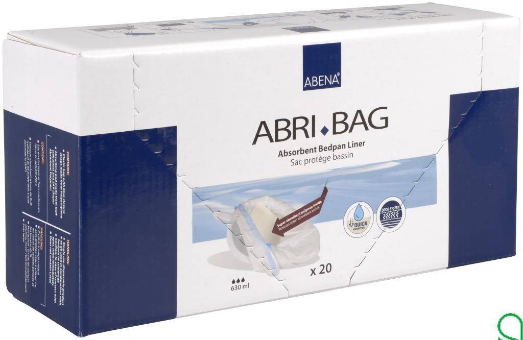 Abena Abri-Bag Opvangzak 630 ml bedpan 20 Stuks