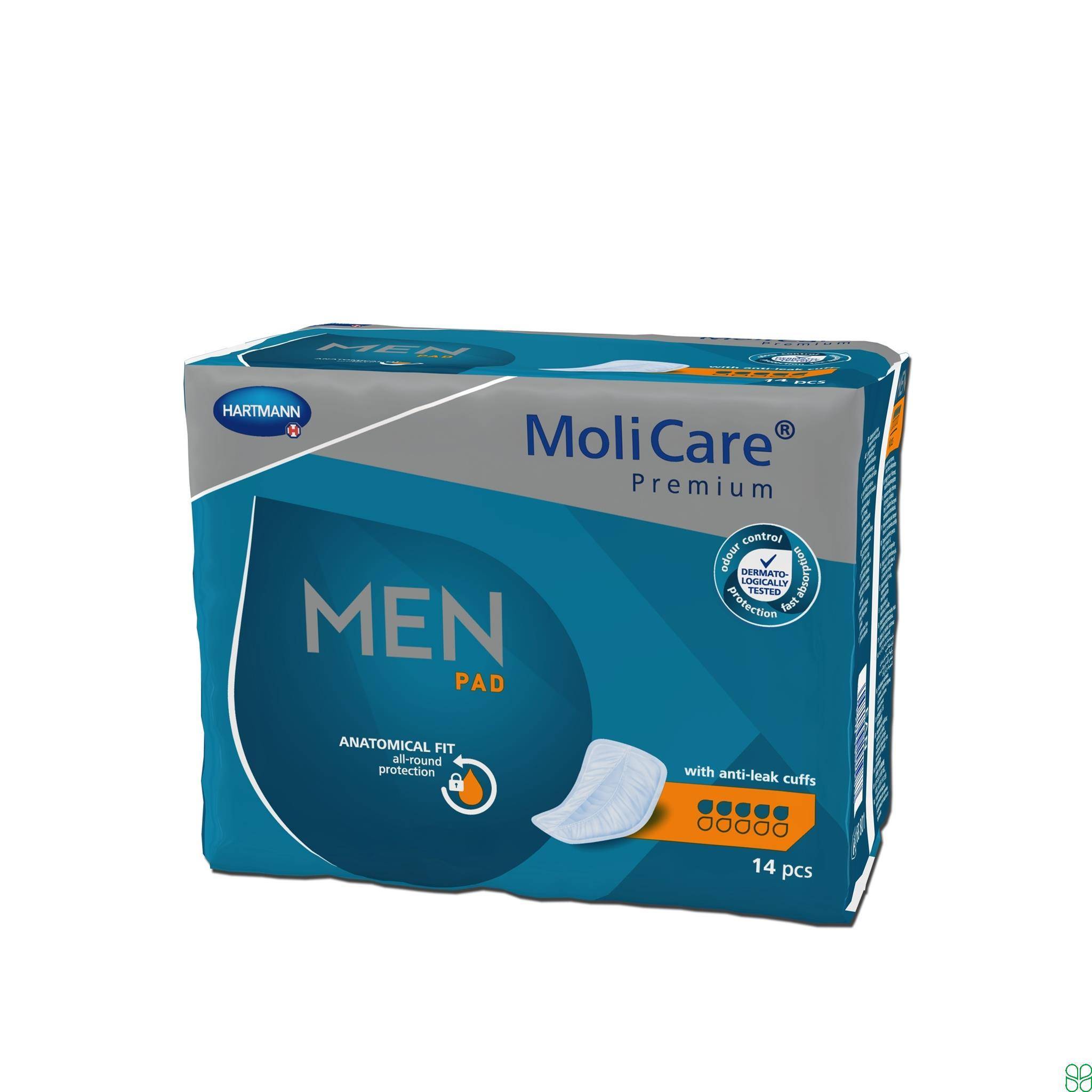 Molicare Premium Men Pad 5 Druppels Inleggers 14 stuks