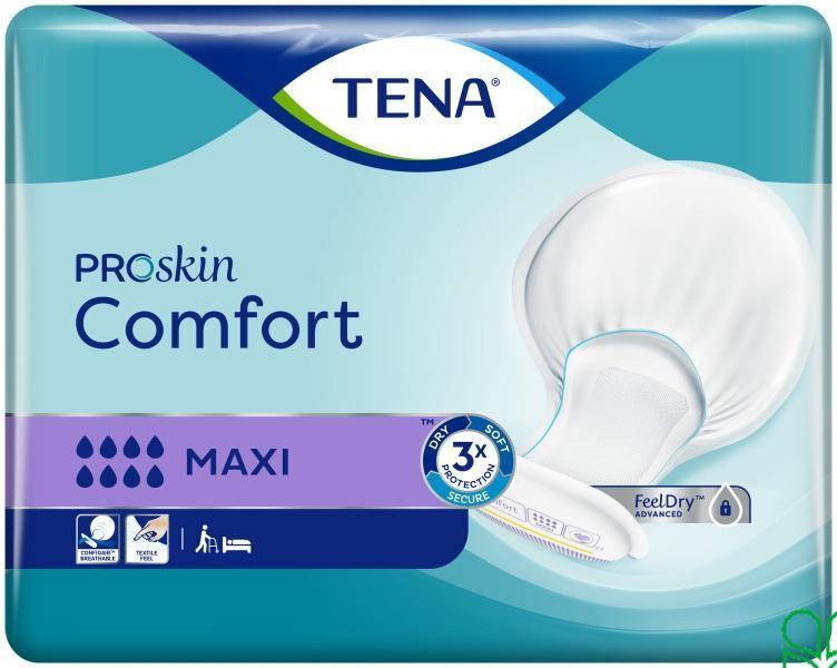 Tena Comfort Inlegger Maxi Proskin 28 Stuks