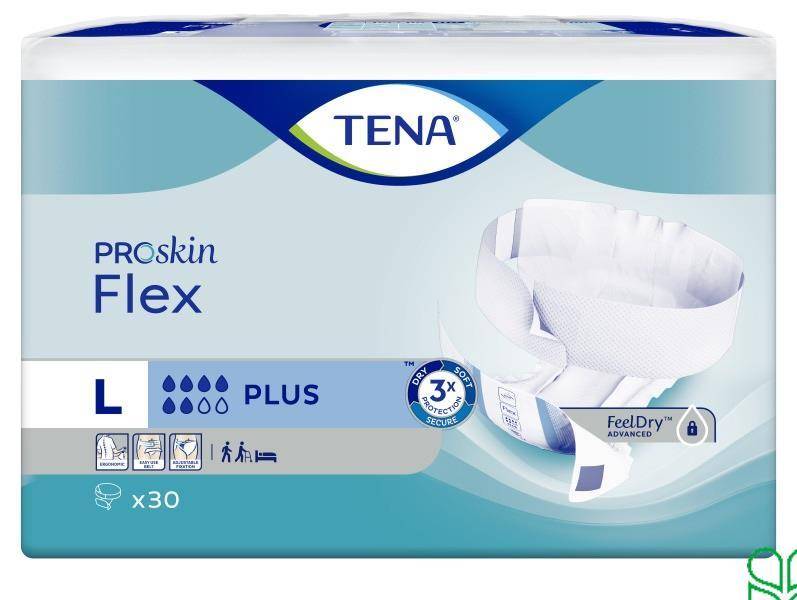 Tena Flex Plus Heupbandslip L 83 cm-120 cm Proskin 30 Stuks