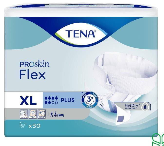 Tena Flex Plus Heupbandslip XL 105 cm-153 cm Proskin 30 Stuks