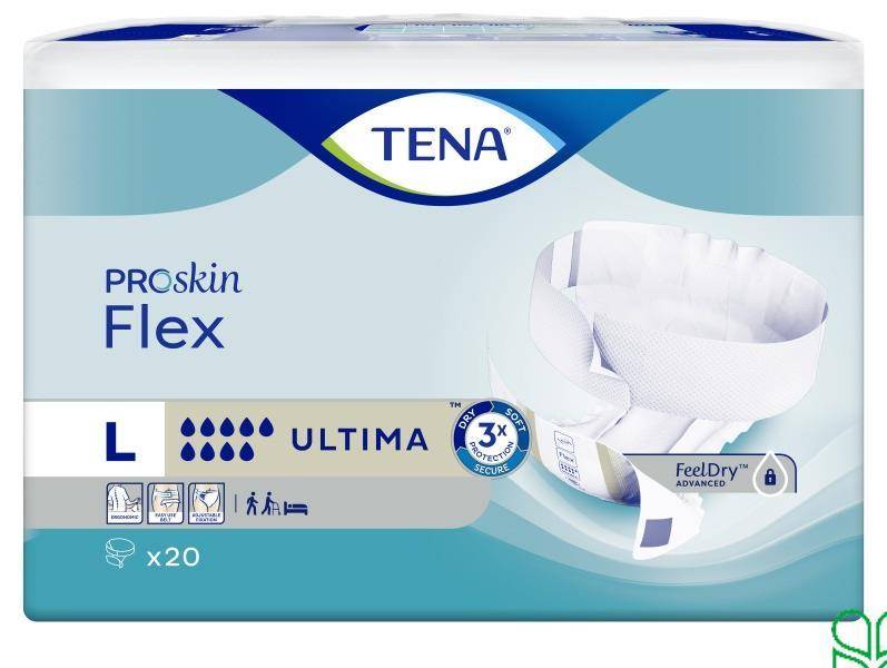 Tena Proskin Flex Ultima Heupbandslips L 20 stuks