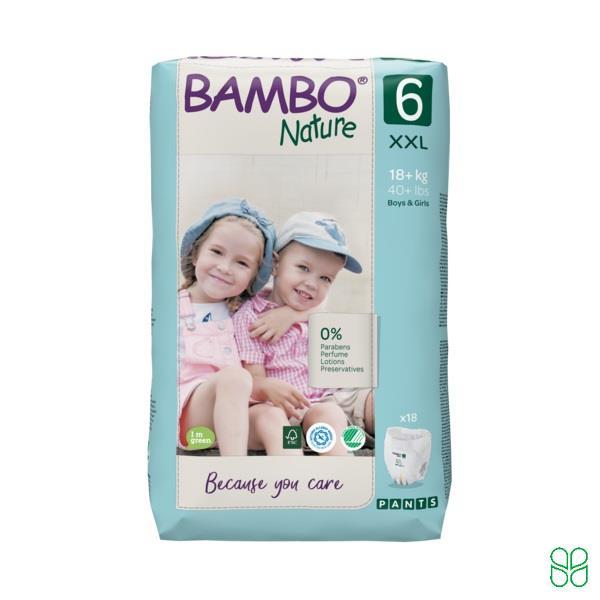 Bambo Nature Pants Maat XL 6 > 18Kg Kind Eco 18 Stuks