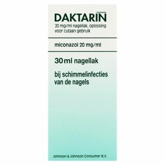 Daktarin Miconazolnitraat 20mg/g Nagellak 30ml