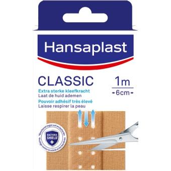 Hansaplast Classic Pleister 1m x 6cm 1 stuk