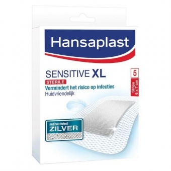 Hansaplast Sensitive Wp XL 5 stuks