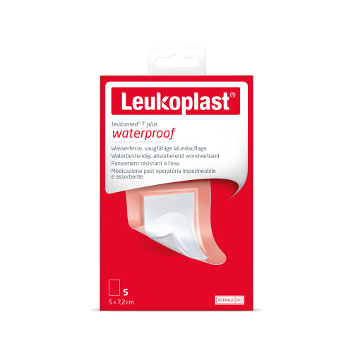 Leukoplast Leukomed T Plus Waterproof Eilandpleisters 5cm x 7,2cm 5 stuks