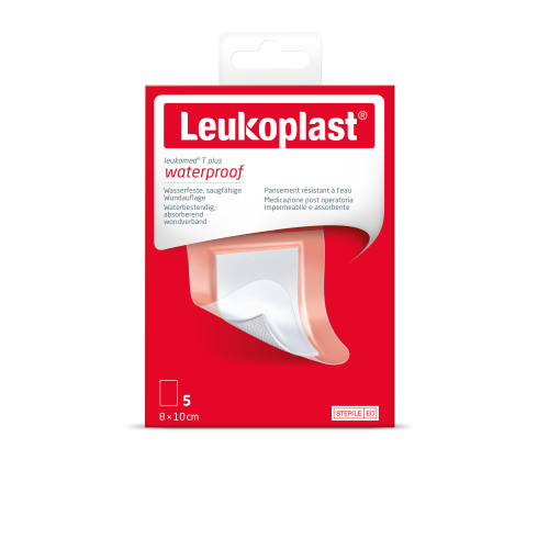 Leukoplast Leukomed Waterproof Eilandpleisters 8cm x 10cm 5 stuks