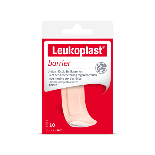 Leukoplast Barrier Strips 22 x 72mm 10 stuks