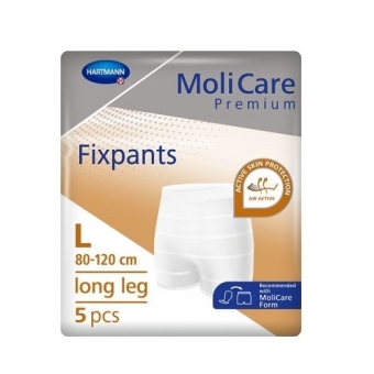 Molicare Premium L Fixatiebroeken Lange Pijp 5 stuks