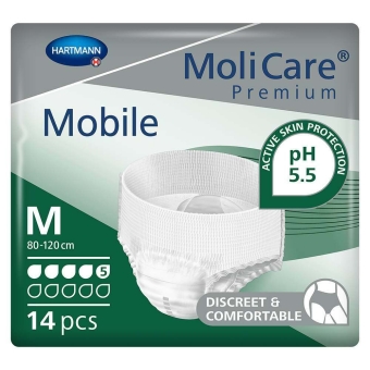 Molicare Premium Mobile 5 Druppels M Slips 14 stuks