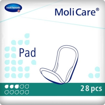 Molicare Pad 3 Druppels Inleggers 28 stuks