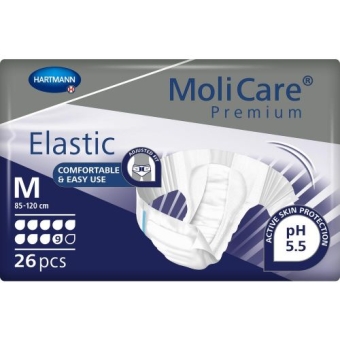 Molicare Premium Elastic 9 Druppels Slip M 26 Stuks