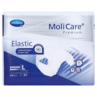 Molicare Premium Elastic 9 Druppels Slip L 24 Stuks