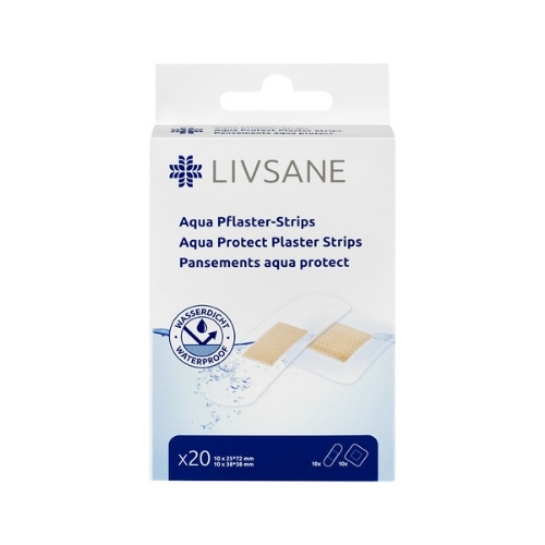 Livsane Pleisterstrips Aqua Protect 20 stuks | BENU Shop