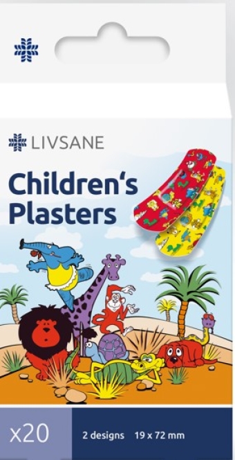 Livsane Dieren Kinderpleisters 20 stuks