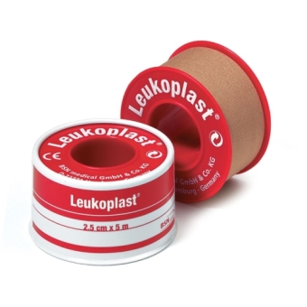 Leukoplast Hechtpleister 2,5cm x 5m 1 stuk