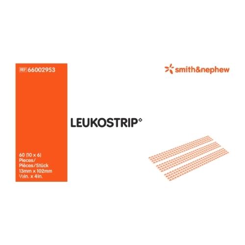 Leukostrip 6 strips - klevende hechtingsstrips