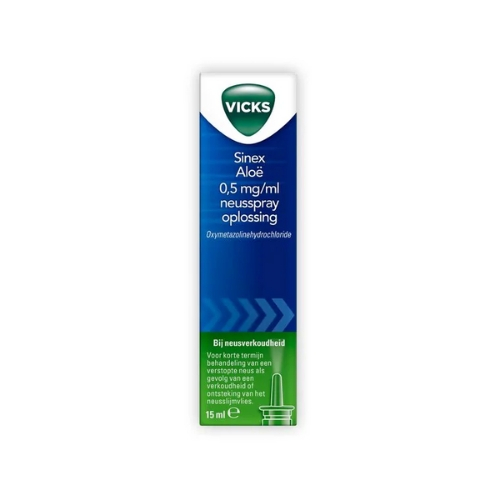 Vicks Sinex Aloë 0,5mg/ml Neusspray 15ml