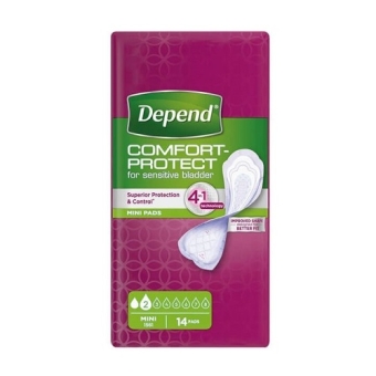 Depend Comfort-Protect Mini Inleggers 14 stuks