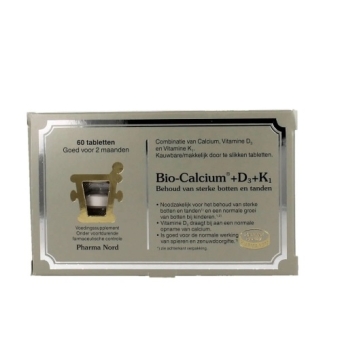 Pharma Nord Bio-Calcium + D3 + K1 Tabletten 60 stuks