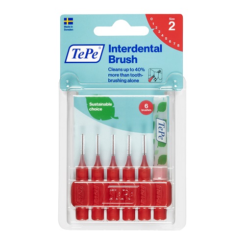 Tepe 0.5mm Rood Interdentale Ragers 6 stuks