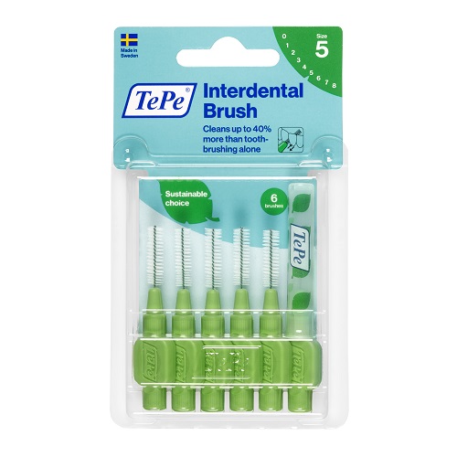 Tepe 0.8mm Groen Interdentale Ragers 6 stuks