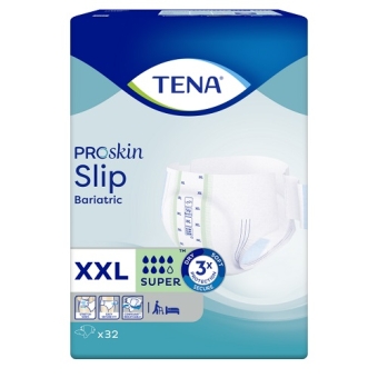 Tena Slip Bariatric 2XL 163-178cm Confioair 32 Stuks