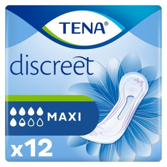 Tena Discreet Maxi Inleggers 12 stuks