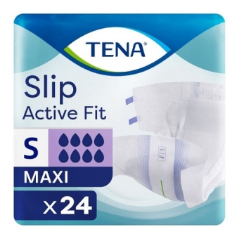 Tena Slip Maxi 56-85cm Small Active Fit 24 Stuks