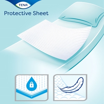 Tena Protective Sheet Beschermlaken 210X80cm 100 Stuks