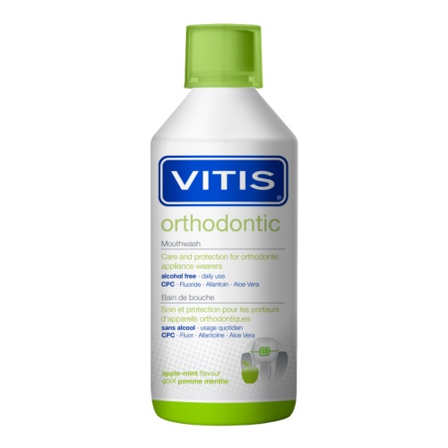 Vitis Orthodontic Alcoholvrij Mondspoeling 500ml