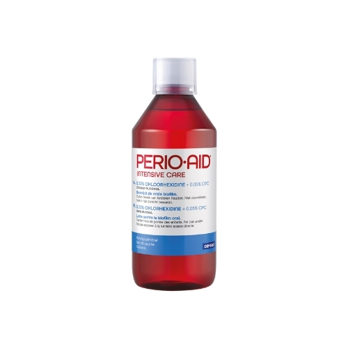 Perio Aid Intensive Care Mondspoeling Voor Extra MondhygiÃ«ne 500 ml