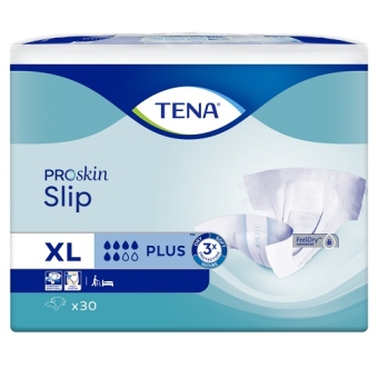 Tena Slip Plus 120-160cm XLarge Confioair 30 stuk