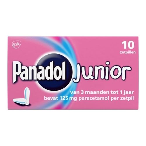 Panadol junior zetpil 125mg