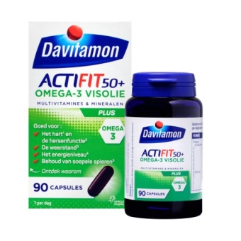 Davitamon Actifit 50+ Capsules 90 stuks