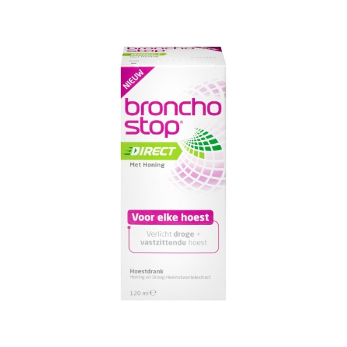 Bronchostop Direct Honing Hoestdrank 120ml