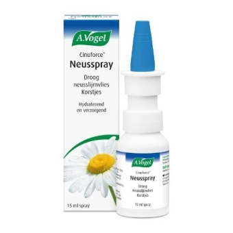 A.Vogel Cinuforce Neusspray Voor Droog Neusslijmvlies 15ml