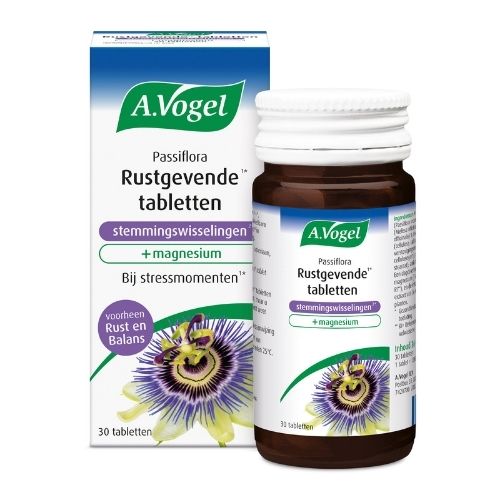 A.Vogel Passiflora Magnesium Rustgevende Tabletten 30 stuks