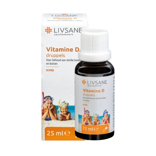 Livsane Vitamine D Druppels 10 Mcg 25 ml