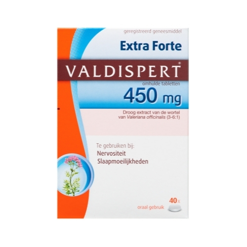 Valdispert Extra Forte 450mg Tabletten 40 stuks